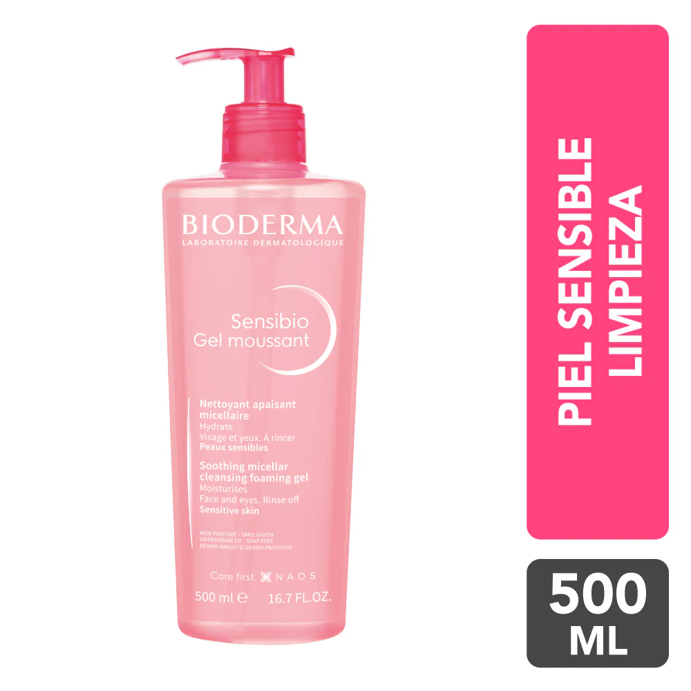 [ART000097] BIODERMA SENSIBIO GEL MOUSSANT 500ML