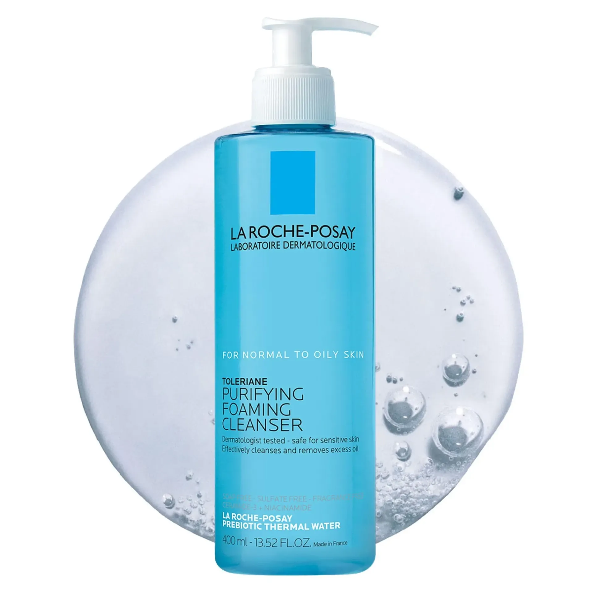 [ART000103] LA ROCHE POSAY TOLERIANE PURIFYING FOAMING CLEANSER 400 ML