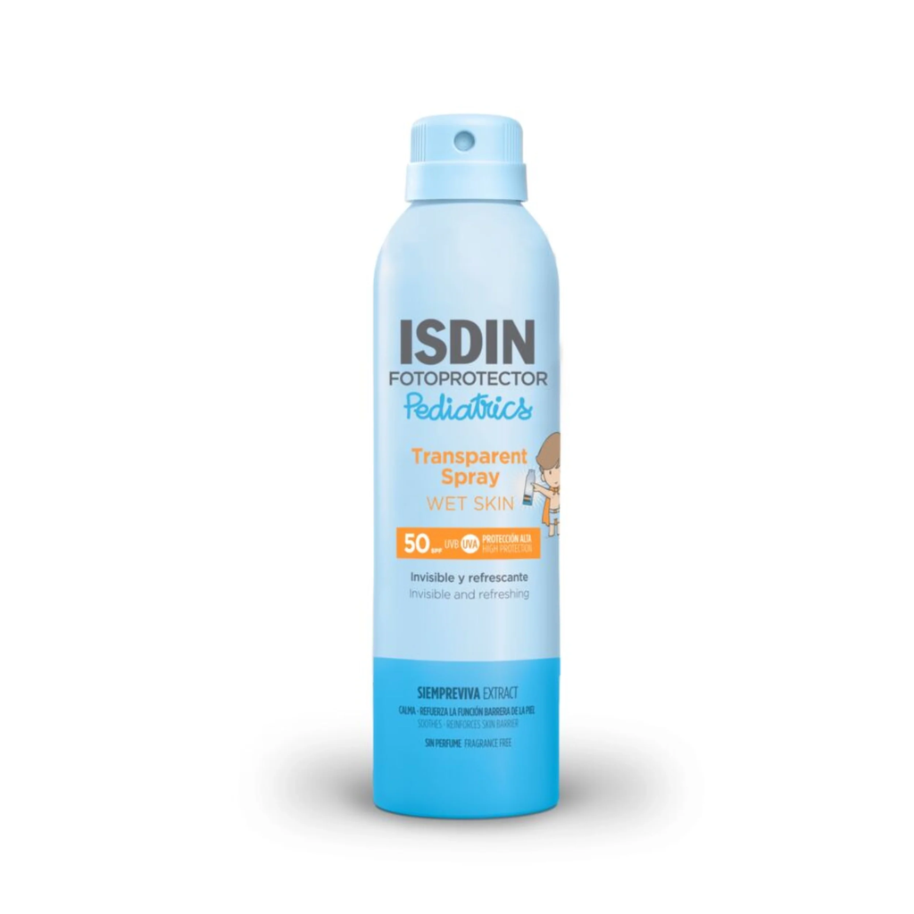 ISDIN FOTOPROTECTOR PEDIATRICS SPRAY TRANSPARENTE SPF 50 +