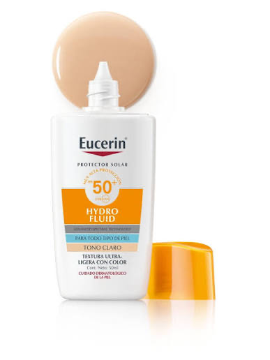 EUCERIN HYDRO FLUID SPF 50 TONO CLARO