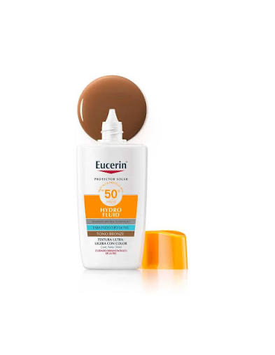EUCERIN HYDRO FLUID SPF 50 TONO OSCURO