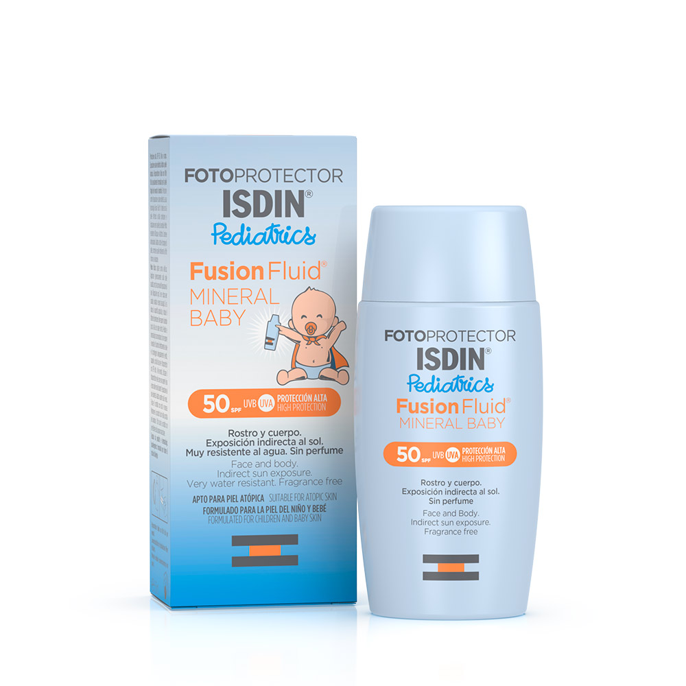 ISDIN FOTOPROTECTOR PEDIATRICS FUSION FLUID MINERAL BABY